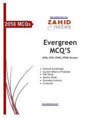 evergreen PPSC, FPSC, NTS and OTS MCQS Solved.pdf