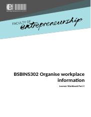 BSBINS302+Workbook_Part_C.docx
