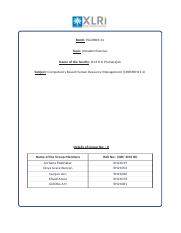 09.01.2022 CBHRM Assignment word  - Final Draft 2 (1).docx