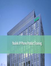 1.Yealink IP Phone Product Training.pdf