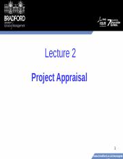Lecture 2 Project appraisal.pptx