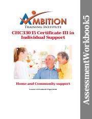 Assignment 5  - CHC33015 Certificate III in Individual Support.pdf