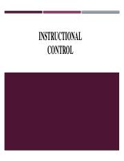 instructional control .pptx