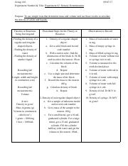 Density Chart Pdf