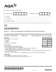 June 2019 QP - Paper 1 AQA Geography AS-level.pdf