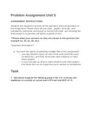 Problem Assignment Unit 5.docx
