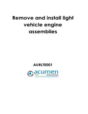 AUR4-U4-Learner Guide-AURLTE001 - Remove and install light vehicle engine assemblies.pdf