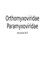 MIC401 Ortho and Paramyxoviruses.pptx