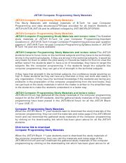 JNTUH Computer Programming Study Materials.pdf