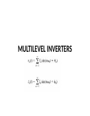 MULTILEVEL INVERTERS.pptx