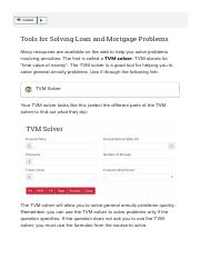 Tools for Solving Loan and Mortgage Problems.pdf