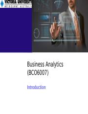 Lecture 1 - Introduction to Business Analytics Unit (1).pptx