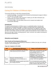 Caring for Children of Different Ages_UA.docx