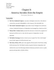 Chapter 8_ America Secedes from the Empire.docx