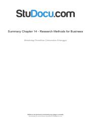 summary-chapter-14-research-methods-for-business.pdf