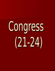 21-24 Congress.ppt