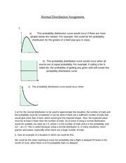 Unit 7 - Normal Distribution Assignment