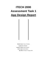 ITECH2000 App Design Report - 30384288 Saurav Shrestha.docx