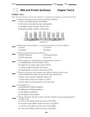 TESTChapter 12 DNA Chapter 13 Gene Expression Practice Test.pdf