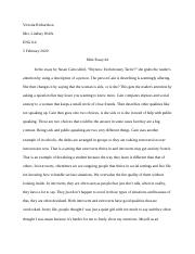 Mini Essay #4