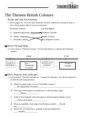 The Thirteen British Colonies 14.docx