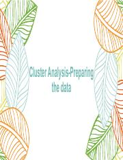 Cluster Analysis-Preparing the data (ds).pdf