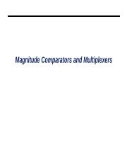 Magnidute comparator.ppt