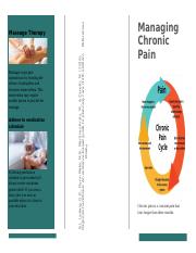 Teach Back Project - Chronic Pain.docx