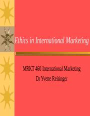 MRKT 460 Culture Ethics-2.ppt