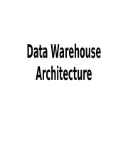 3 Data Warehouse Architecture.pptx