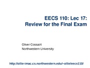 lec17 - final exam review
