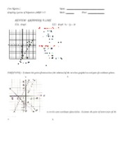 Graphing Systems of Equations (2.3) RETEACHING