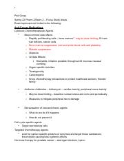 Exam 2 Study Focus pharm .pdf