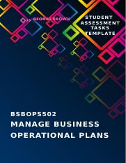 BSBOPS502 Student Assessment Tasks TEMPLATE v1 2022.docx