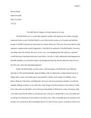 Bell Witch Research Paper.docx