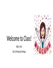 Welcome to Class!.pptx