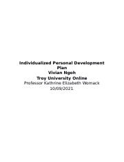 Individualized Personal Development Plan.docx