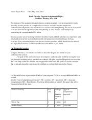 Youth Exercise Program Assignment.pdf