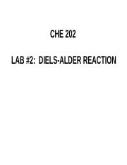 CHE 202 Lab 2 Diels-Alder Reaction-BB.pptx