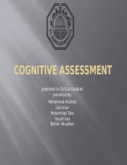 Cognitive Assessment.pptx
