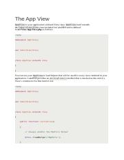 The App View.docx