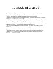 Analysis of Q and A.docx