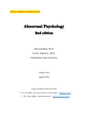 case studies in abnormal psychology 2nd edition pdf