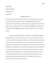 Philosophy Paper Two.pdf