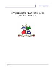 BBE303 INVESTMENT MODULE STUDY GUIDE FINAL.pdf