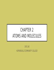 CHE140_Week 3 Atoms, Isotopes, Atomic Weights and the Periodic Table_MD.pptx
