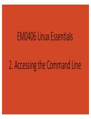 Chapter 2 - Accessing the Command Line.pdf
