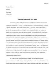 Frankenstein Analysis Paper.docx