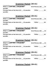 Grammar Packet verbs grade slip.doc