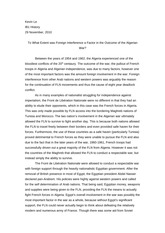 Algerian War Essay